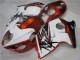 Comprare Carena Moto Suzuki GSXR 1300 Hayabusa 1996-2007 - Bianco Arancia Nero