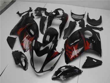 Comprare Carena Moto Suzuki GSXR 1300 Hayabusa 2008-2020 - Nero Lucido Rosso