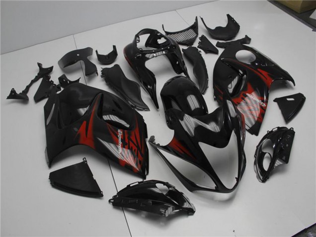 Comprare Carena Moto Suzuki GSXR 1300 Hayabusa 2008-2020 - Nero Lucido Rosso