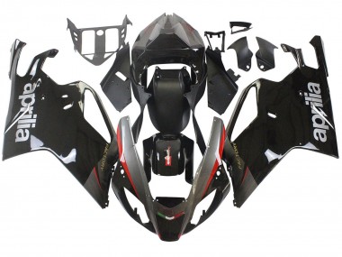 Comprare Carena Moto Aprilia RSV1000 2003-2006 - Nero Lucido Grigio Rosso