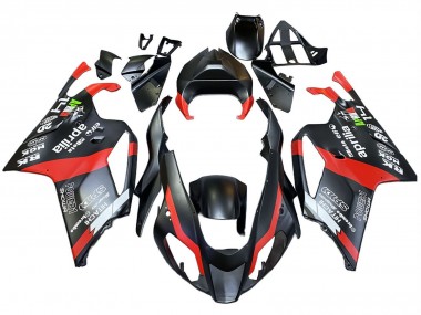 Comprare Carena Moto Aprilia RSV1000 2003-2006 - Nero Rosso
