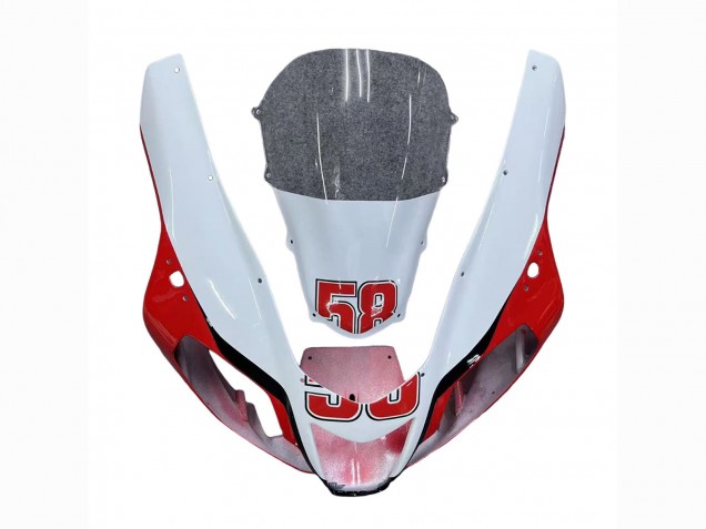 Comprare Carena Moto Aprilia RSV1000 2003-2006 - Bianco Rosso Nero Giallo 58