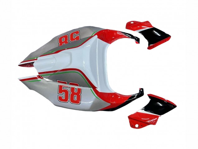 Comprare Carena Moto Aprilia RSV1000 2003-2006 - Bianco Rosso Nero Giallo 58