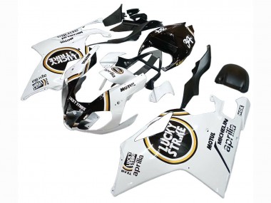 Comprare Carena Moto Aprilia RSV1000 2003-2006 - Bianco Nero Lucky Strike Motul Michelin
