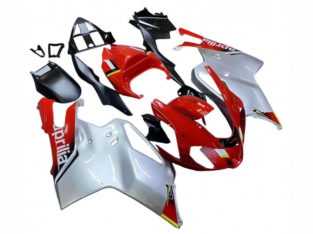 Comprare Carena Moto Aprilia RSV1000 2003-2006 - Bianco Rosso Nero