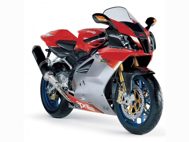 Comprare Carena Moto Aprilia RSV1000 2003-2006 - Bianco Rosso Nero