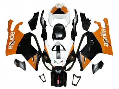 Comprare Carena Moto Aprilia RSV1000 2003-2006 - Nero Arancia Bianco