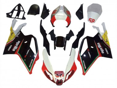 Comprare Carena Moto Aprilia RSV1000 2003-2006 - Bianco Nero Rosso Giallo 58