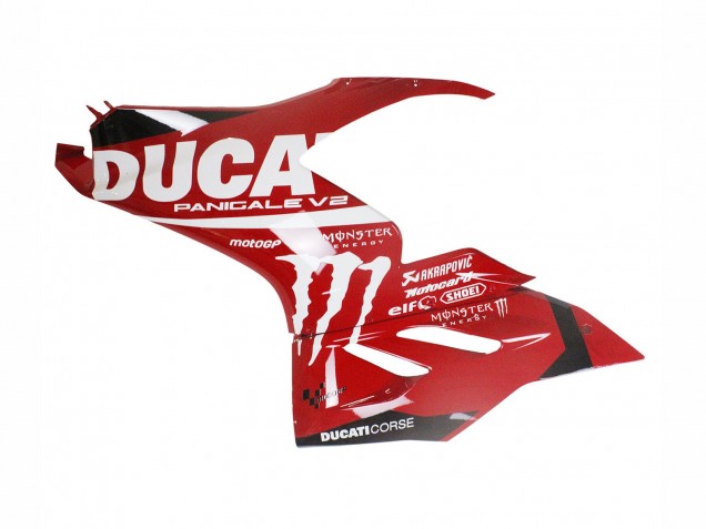 Comprare Carena Moto Ducati Panigale V2 2020-2024 - Rosso Nero Lucido Mostro Corse
