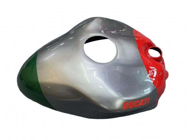 Comprare Carena Moto Ducati Panigale V2 2020-2024 - Argento Rosso Verde