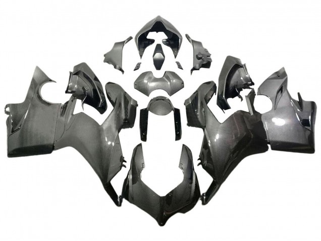 Comprare Carena Moto Ducati Panigale V4 V4S 2018-2019 - Nero Fibra di Carbonio Stile