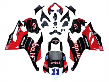 Comprare Carena Moto Ducati Panigale V4 V4S 2018-2019 - Rosso Nero Lucido Aruba 11