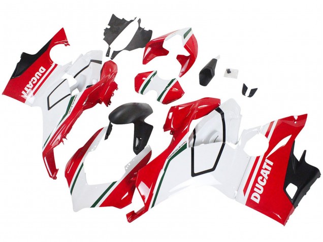 Comprare Carena Moto Ducati Panigale V4 V4S 2018-2019 - Bianco Rosso Nero Opaco