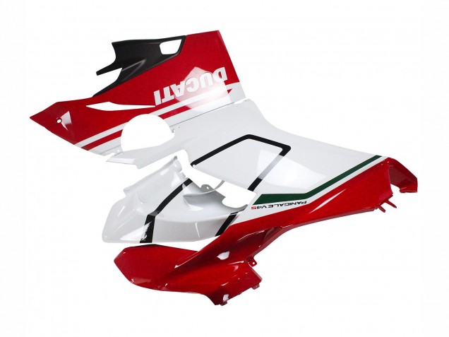 Comprare Carena Moto Ducati Panigale V4 V4S 2018-2019 - Bianco Rosso Nero Opaco