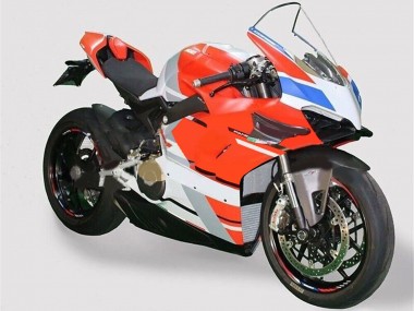 Comprare Carena Moto Ducati Panigale V4 V4S 2020-2021 - Bianco Blu Rosso Nero Lucido