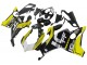 Comprare Carena Moto Ducati Panigale V4 V4S 2020-2021 - Giallo Bianco Nero Lucido