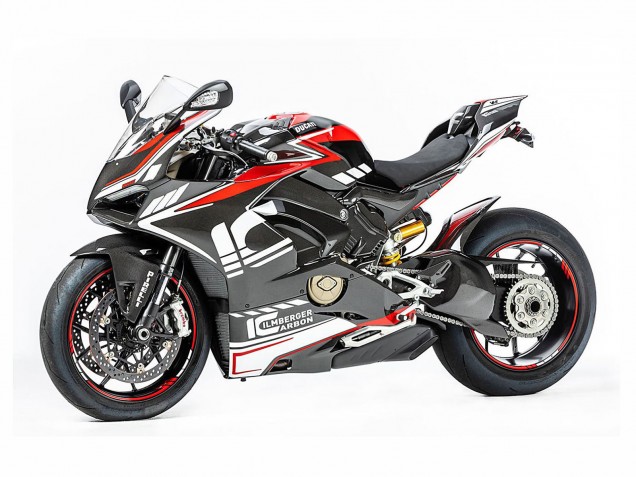 Comprare Carena Moto Ducati Panigale V4 V4S 2018-2019 - Rosso Nero Grigio Aruba 45