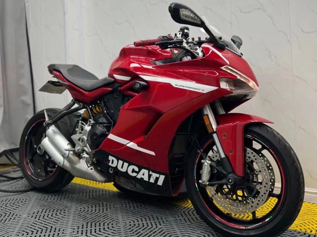 Comprare Carena Moto Ducati Supersport 939/939S 2017-2022 - Rosso Bianco Nero