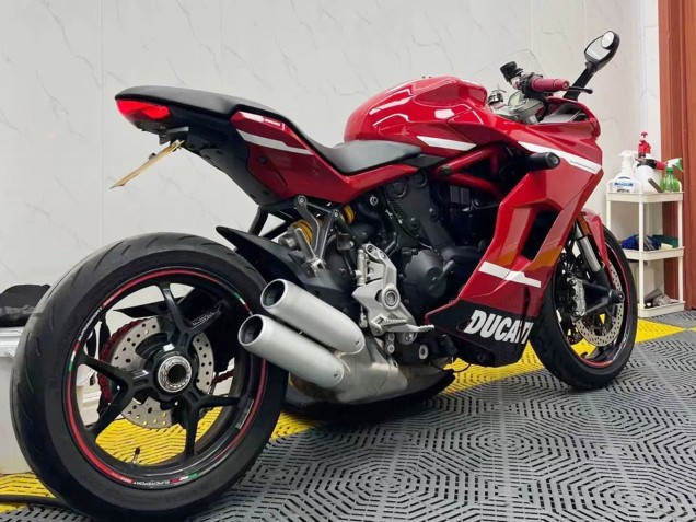 Comprare Carena Moto Ducati Supersport 939/939S 2017-2022 - Rosso Bianco Nero