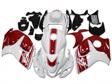 Comprare Carena Moto Suzuki GSXR 1300 Hayabusa 2008-2020 - Bianco Rosso