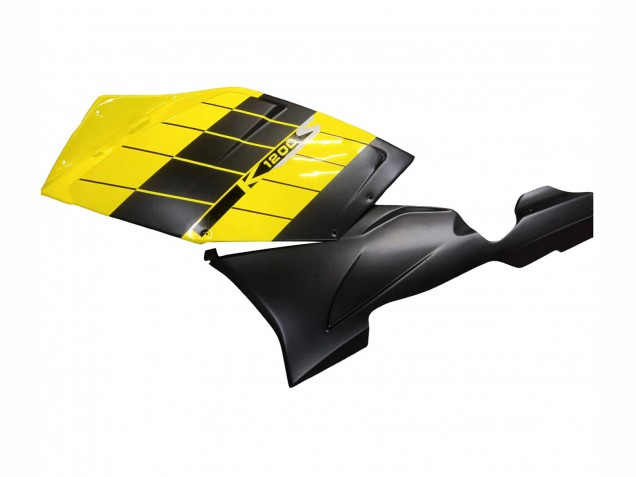 Comprare Carena Moto BMW K1200S 2005-2010 - Giallo Argento Nero Opaco