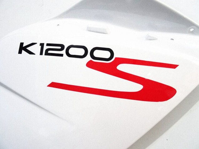 Comprare Carena Moto BMW K1200S 2005-2010 - Bianco Nero Lucido