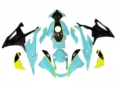 Comprare Carena Moto BMW S1000RR 2023-2024 - Verde Chiaro Giallo Nero