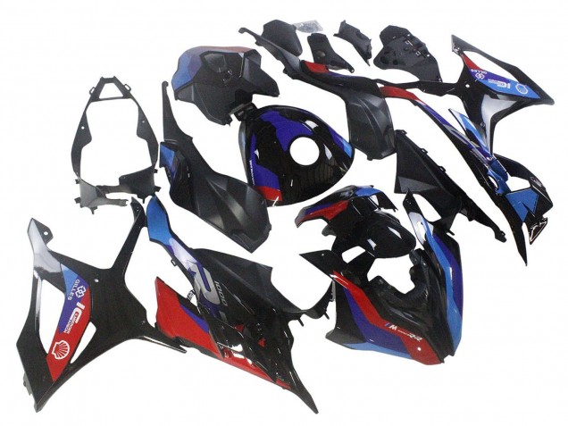 Comprare Carena Moto BMW S1000RR 2023-2024 - Nero Blu Rosso