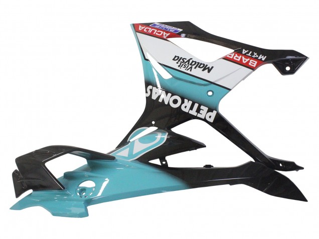 Comprare Carena Moto BMW S1000RR 2023-2024 - Azzurro Chiaro Nero Opaco Petronas