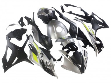 Comprare Carena Moto BMW S1000RR 2023-2024 - Argento Nero Opaco Verde Lime
