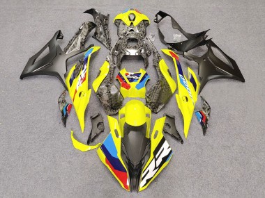 Comprare Carena Moto BMW S1000RR 2023-2024 - Giallo Fibra di Carbonio