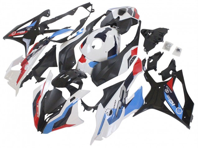 Comprare Carena Moto BMW S1000RR 2023-2024 - Bianco Blu Rosso Nero Opaco