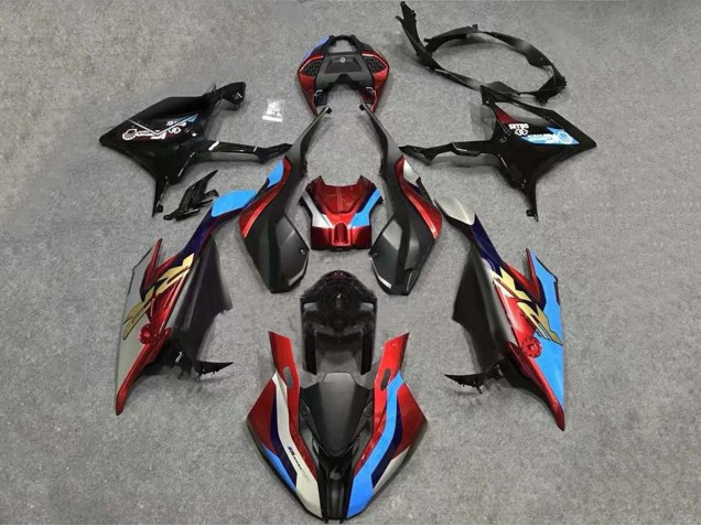 Comprare Carena Moto BMW S1000RR 2023-2024 - Nero Rosso Blu Oro