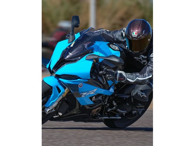 Comprare Carena Moto BMW S1000RR 2019-2022 - Blu Nero Fibra di Carbonio