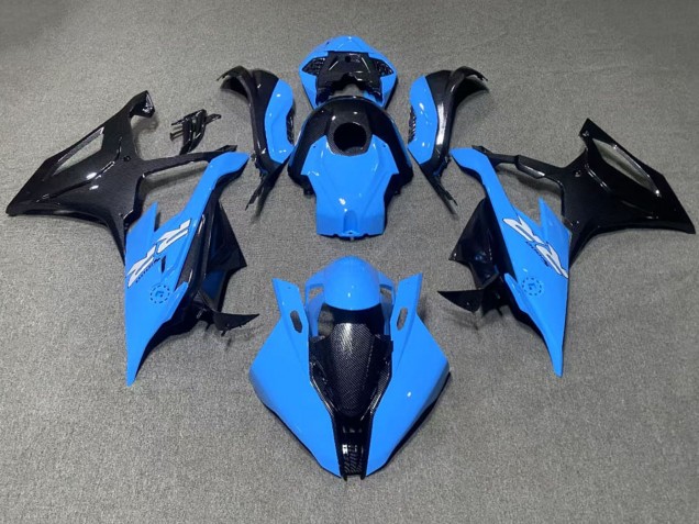 Comprare Carena Moto BMW S1000RR 2019-2022 - Blu Nero Fibra di Carbonio