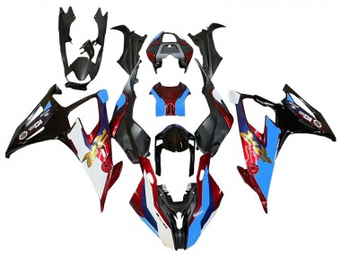 Comprare Carena Moto BMW S1000RR 2019-2022 - Nero Rosso Blu