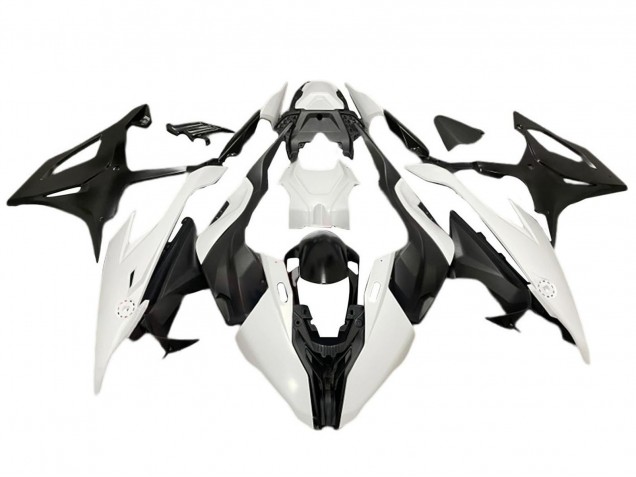 Comprare Carena Moto BMW S1000RR 2019-2022 - Nero Opaco Bianco