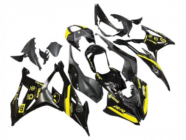 Comprare Carena Moto BMW S1000RR 2019-2022 - Nero Lucido Giallo