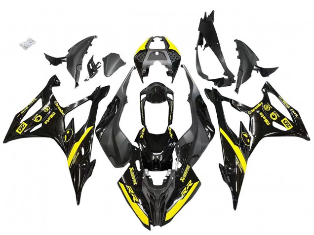 Comprare Carena Moto BMW S1000RR 2019-2022 - Nero Lucido Giallo