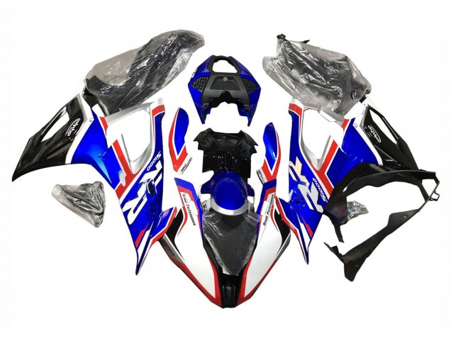Comprare Carena Moto BMW S1000RR 2019-2022 - Blu Rosso Bianco Nero