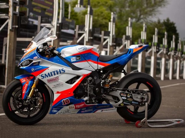 Comprare Carena Moto BMW S1000RR 2019-2022 - Blu Rosso Bianco Smiths