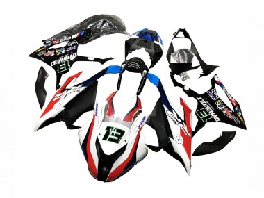 Comprare Carena Moto BMW S1000RR 2019-2022 - Nero Bianco Rosso 13