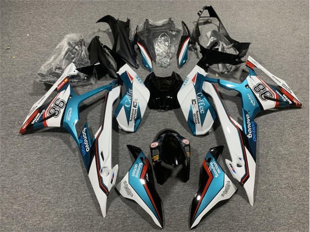 Comprare Carena Moto BMW S1000RR 2019-2022 - Blu Rosso Bianco Motul 98