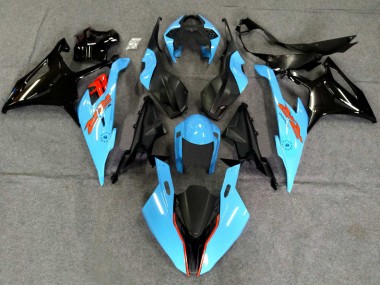 Comprare Carena Moto BMW S1000RR 2019-2022 - Nero Azzurro Chiaro