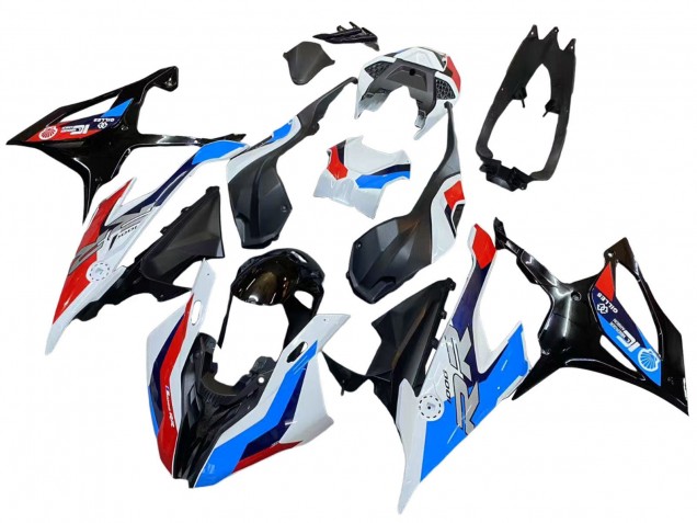 Comprare Carena Moto BMW S1000RR 2019-2022 - Nero Rosso Blu Bianco