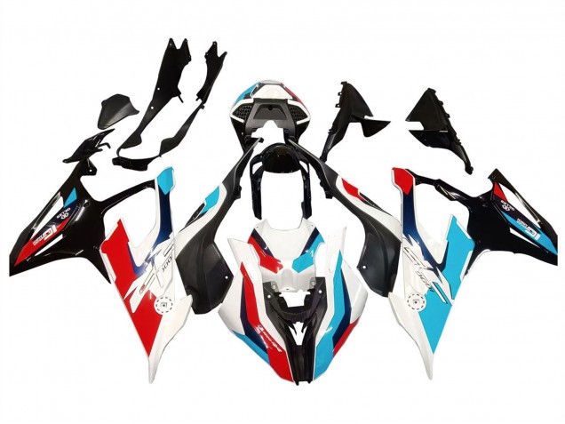 Comprare Carena Moto BMW S1000RR 2019-2022 - Nero Bianco Blu Rosso