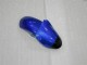 Comprare Carena Moto Kawasaki ZX6R 2000-2002 - Blu Nero Lucido Elf Bridgestone