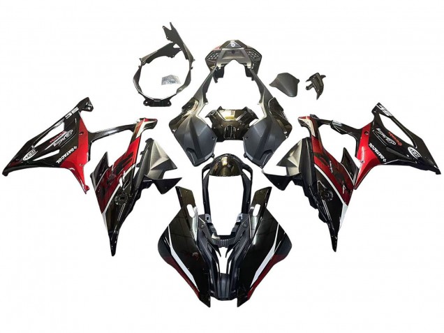 Comprare Carena Moto BMW S1000RR 2019-2022 - Nero Rosso Scuro