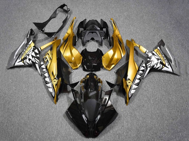 Comprare Carena Moto BMW S1000RR 2019-2022 - Oro Nero Squalo