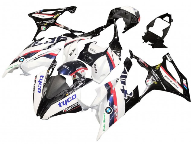 Comprare Carena Moto BMW S1000RR 2019-2022 - Bianco Nero Rosa Oxford